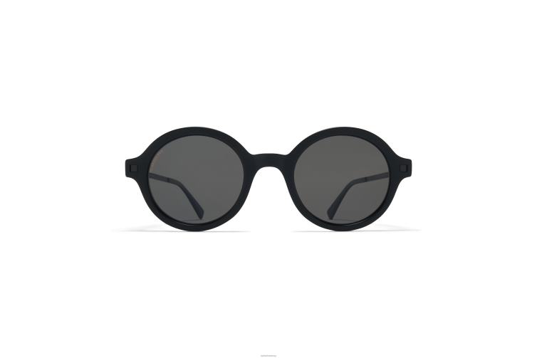 MYKITA esbo Lite-Sonnenbrille Rahmen: C98 Mattschwarz/Schwarz|Linse: polarisiertes Pro Hi-Con Grau J6D22175