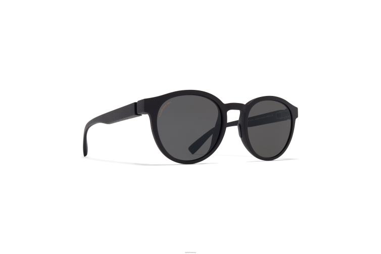 MYKITA Coleman Mylon-Sonnenbrille Rahmen: MD1 Pitch Black | Gläser: Polarized Pro Hi-Con Grey J6D22228