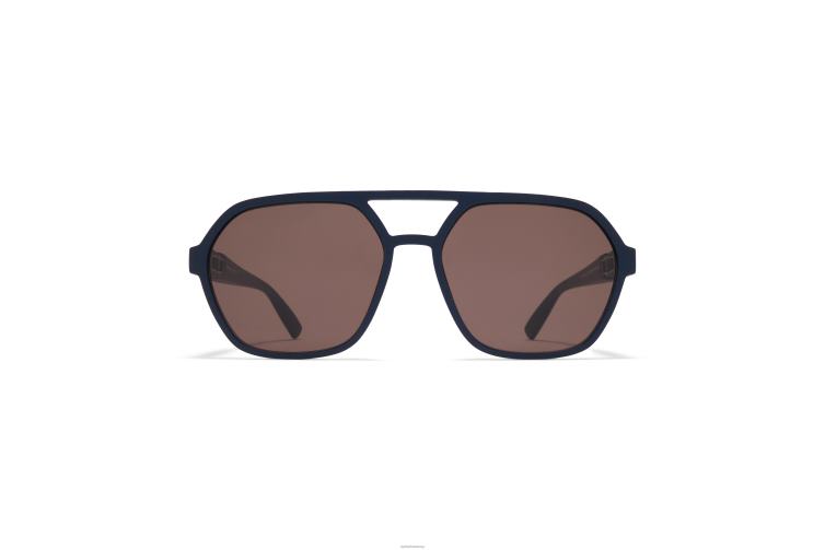 MYKITA Hydra Mylon-Sonnenbrille Rahmen: MD34 Indigo | Gläser: braun massiv J6D2253