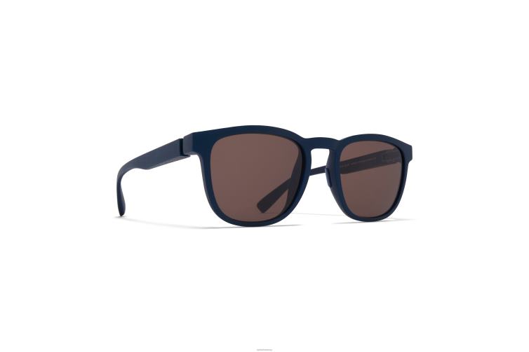 MYKITA Liebes Mylon-Sonnenbrille Rahmen: MD34 Indigo | Gläser: braun massiv J6D22145