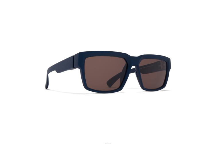 MYKITA Moschus Mylon-Sonnenbrille Rahmen: MD34 Indigo | Gläser: braun massiv J6D22150