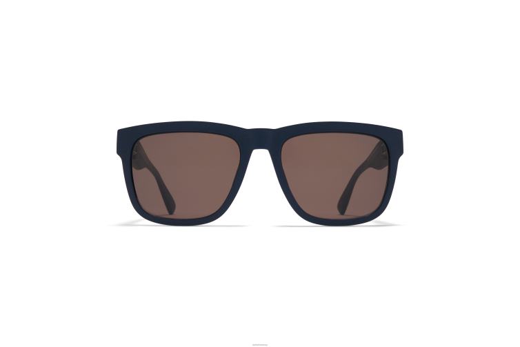 MYKITA Welle Mylon-Sonnenbrille Rahmen: MD34 Indigo | Gläser: braun massiv J6D22152