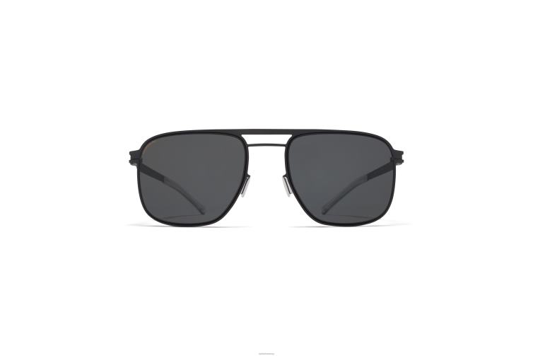 MYKITA Eli Nr. 1 Sonnenbrille Rahmen: Storm Grey/Schwarz | Gläser: Polarized Pro Hi-Con Grey J6D2218