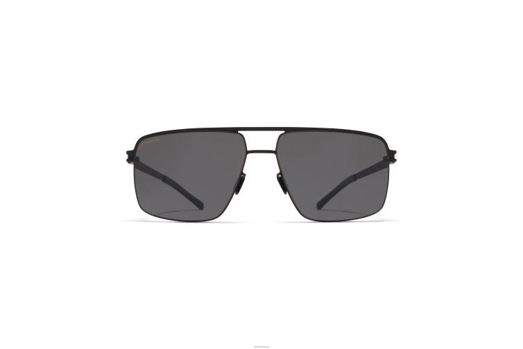 MYKITA Joshua Nr. 1 Sonnenbrille Rahmen: Schwarz | Gläser: Polarisiert Pro Hi-Con Grau J6D2219
