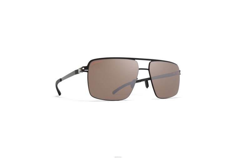 MYKITA Joshua Nr. 1 Sonnenbrille Rahmen: tiefschwarz|Linse: polprohiconbrownsl/f J6D2221