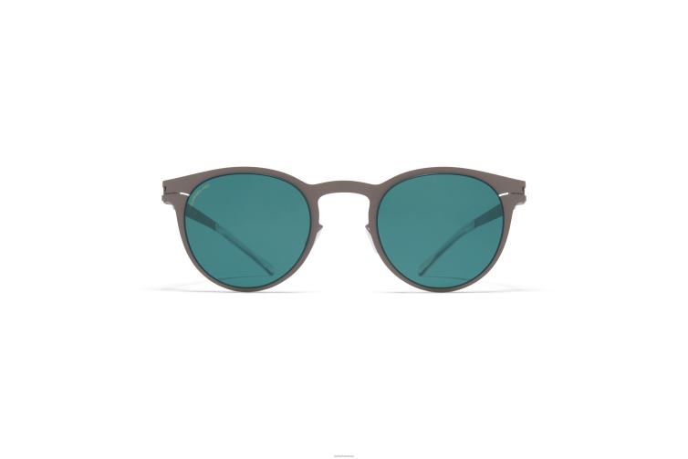 MYKITA Riley Nr. 1 Sonnenbrille Rahmen: Maulwurfsgrau|Gläser: polarisiertes Pro-Ozeanblau J6D22193