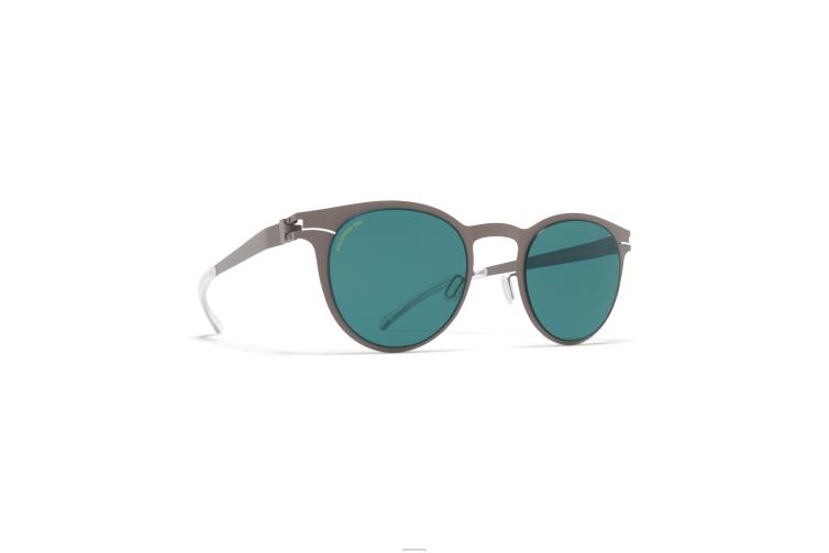 MYKITA Riley Nr. 1 Sonnenbrille Rahmen: Maulwurfsgrau|Gläser: polarisiertes Pro-Ozeanblau J6D22193