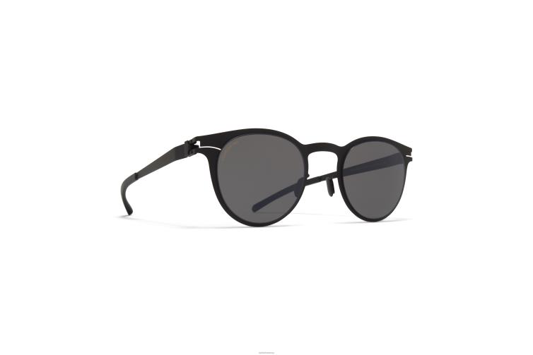 MYKITA Riley Nr. 1 Sonnenbrille Rahmen: Schwarz | Gläser: Polarisiert Pro Hi-Con Grau J6D22192