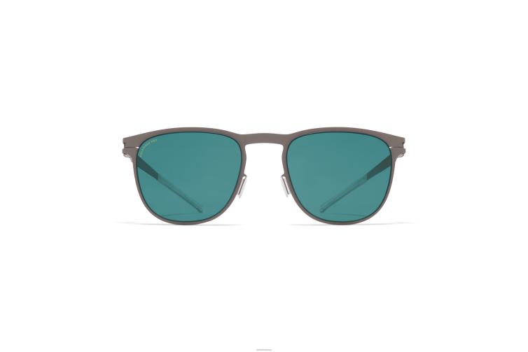 MYKITA Stanley Nr. 1 Sonnenbrille Rahmen: Maulwurfsgrau|Gläser: polarisiertes Pro-Ozeanblau J6D2299