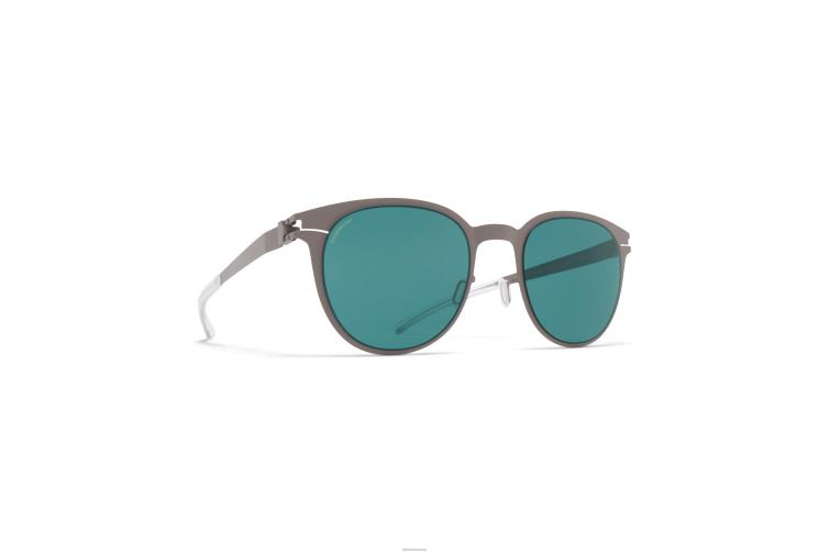 MYKITA Truman Nr. 1 Sonnenbrille Rahmen: Maulwurfsgrau|Gläser: polarisiertes Pro-Ozeanblau J6D22173
