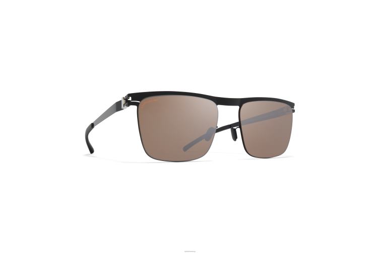 MYKITA Wille Nr. 1 Sonnenbrille Rahmen: tiefschwarz|Linse: polarisiert prohi-conbrsf J6D22100