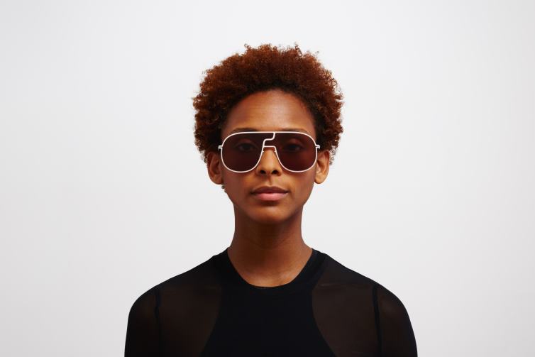 MYKITA studio12.1 Studio-Sonnenbrille Rahmen: Aurore|Linse: Rosenholzbraun J6D2233