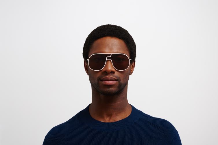 MYKITA studio12.1 Studio-Sonnenbrille Rahmen: Aurore|Linse: Rosenholzbraun J6D2233