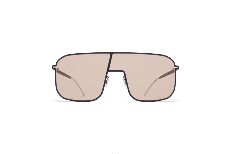 MYKITA studio12.2 Studio-Sonnenbrille Rahmen: Maulbeere | Gläser: Nude Solid J6D2243