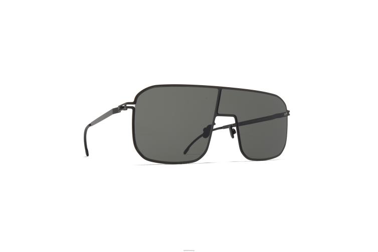 MYKITA studio12.2 Studio-Sonnenbrille Rahmen: schwarz | Gläser: dunkelgrau einfarbig J6D2239
