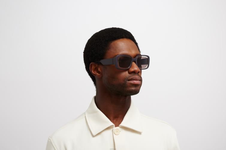 MYKITA studio13.1 Studio-Sonnenbrille Rahmen: MA3 Schiefergrau/Champagner|Gläser: Terra Solid J6D22133